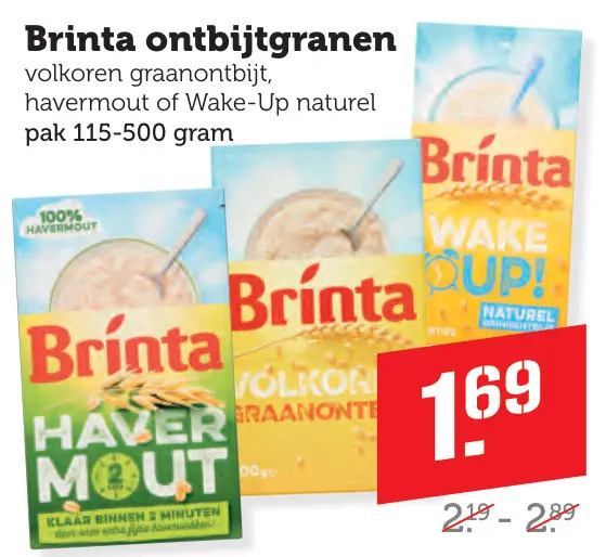 Aanbieding: ontbijtgranen