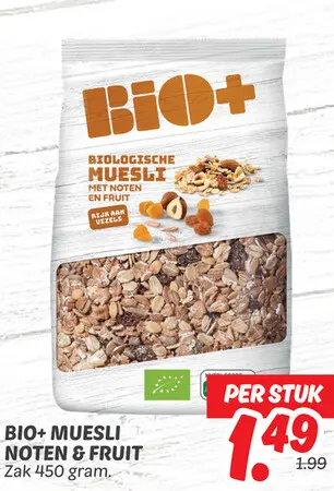 Aanbieding: Muesli Noten & Fruit
