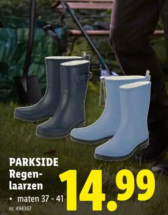 Promotie: PARKSIDE Regenlaarzen