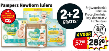 Aanbieding: Pampers NewBorn luiers 