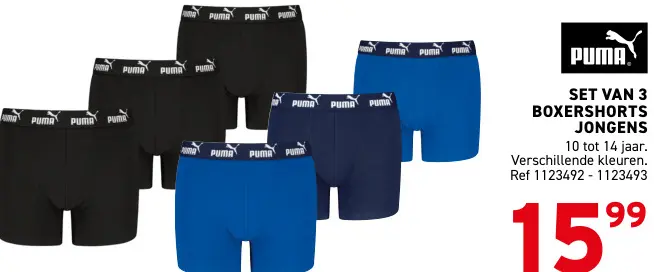 Promotie: Boxershorts jongens