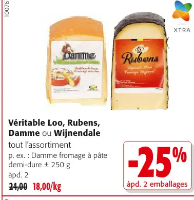 Offre: Véritable Loo, Rubens, Damme ou Wijnendale
