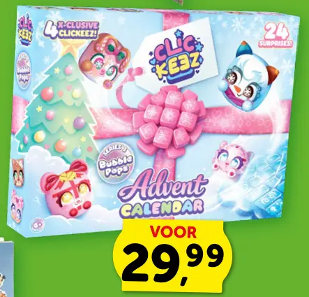 Promotie: Clickeez Advent Calendar