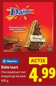 Aanbieding: Daim taart