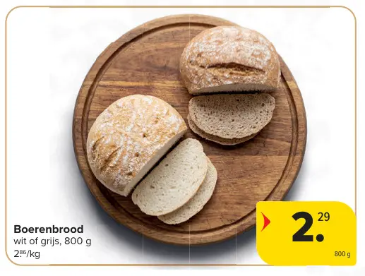 Promotie: Boerenbrood