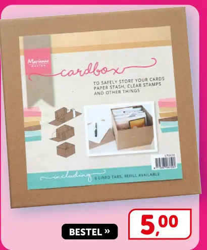 Promotie: cardbox