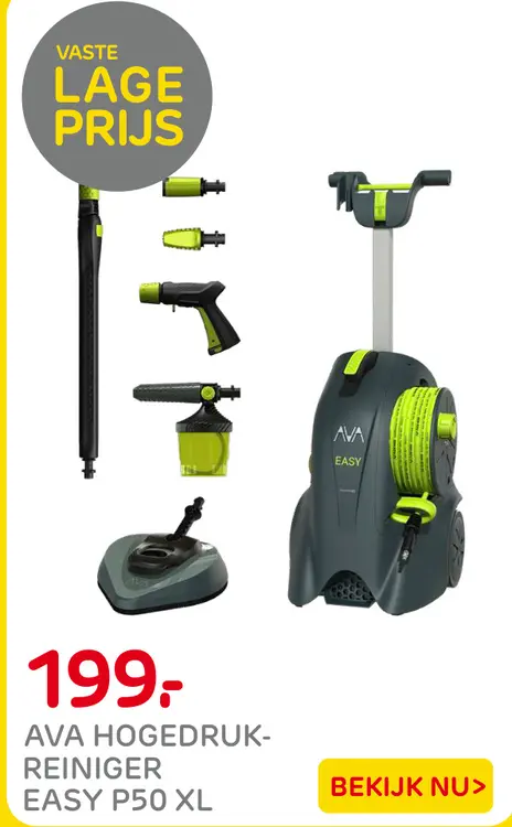Aanbieding: Ava hogedrukreiniger easy p50 xl