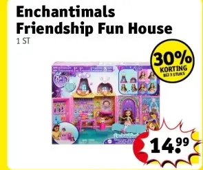 Aanbieding: Enchantimals Friendship Fun House