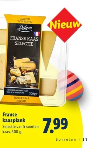 Aanbieding: Franse kaasplank