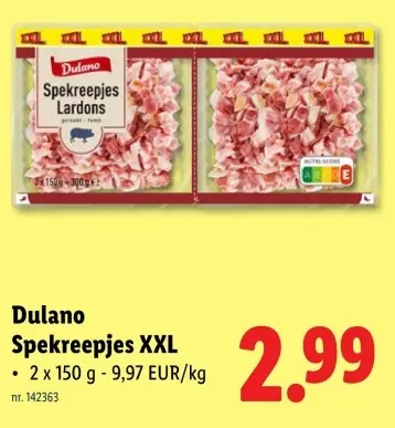Promotie: Spekreepjes XXL