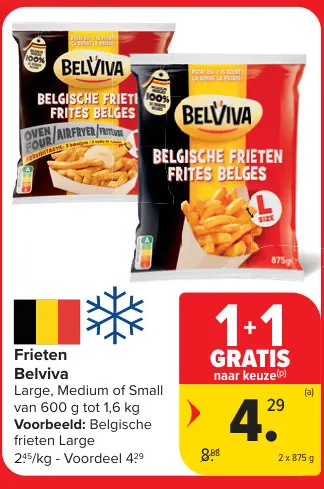 Promotie: Frieten