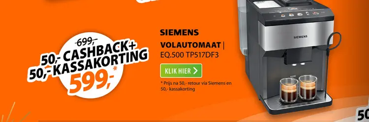 Aanbieding: Siemens EQ.500 TP517DF3