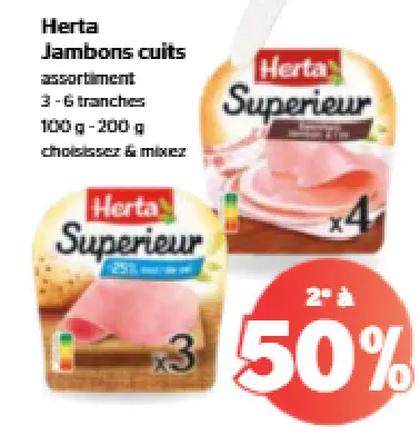 Offre: Jambons cuits