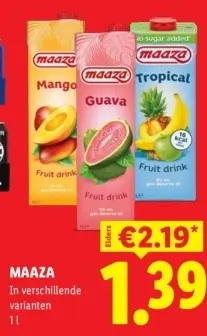 Aanbieding: Maaza