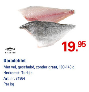 Aanbieding: Doradefilet