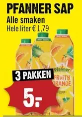 Aanbieding: Pfanner sap
