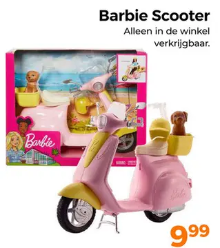 Aanbieding: Barbie Scooter