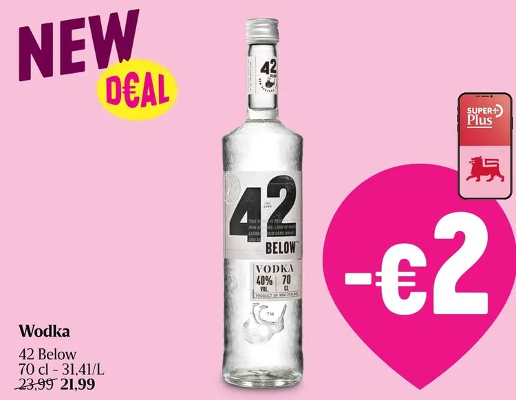 Promotie: 42 Below Wodka