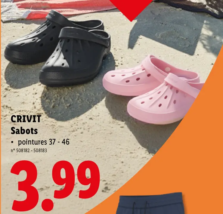 Offre: Sabots