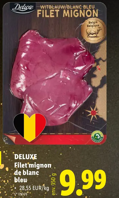 Offre: DELUXE Filet mignon de blanc bleu