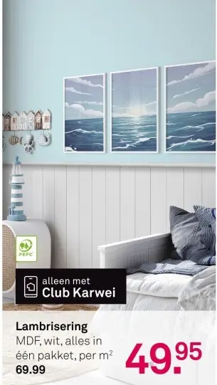 Aanbieding: Lambrisering