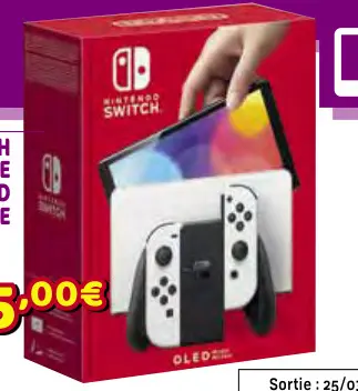 Offre: Nintendo Switch OLED