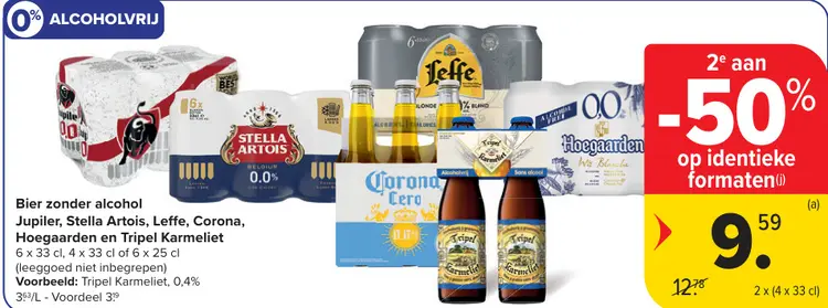 Promotie: Bier zonder alcohol