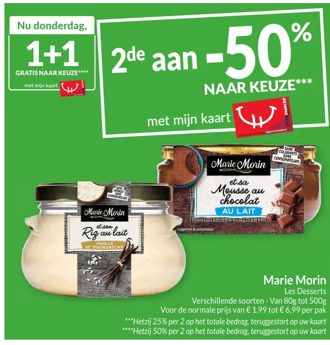 Promotie: Les Desserts