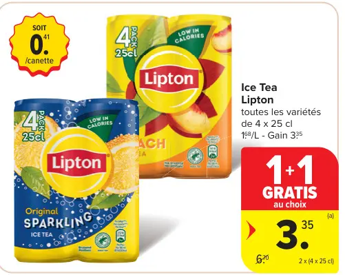 Offre: Ice Tea