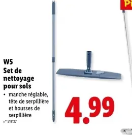 Offre: Set de nettoyage pour sols