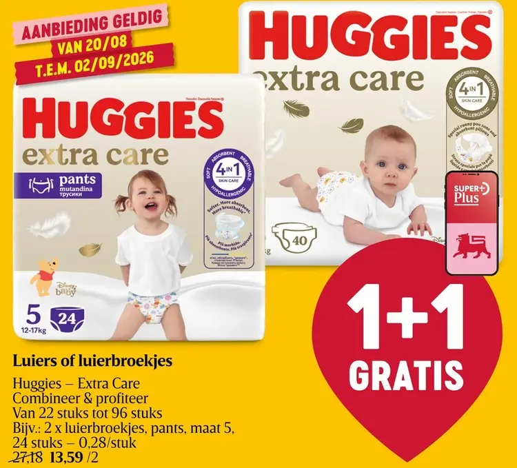 Promotie: Luiers of luierbroekjes