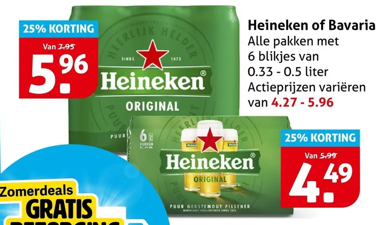 Aanbieding: Heineken Original