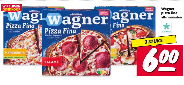 Aanbieding: pizza fina