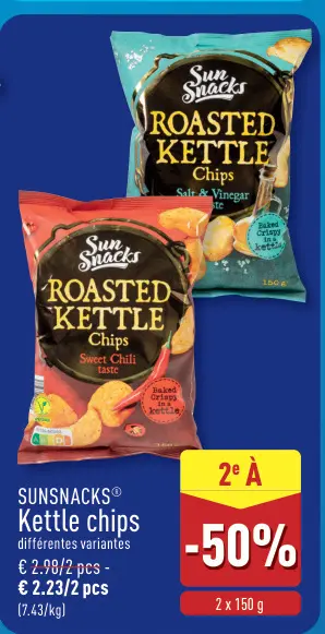 Offre: Kettle chips