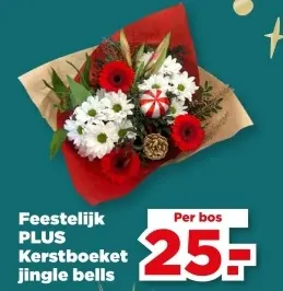 Aanbieding: Kerstboeket jingle bells