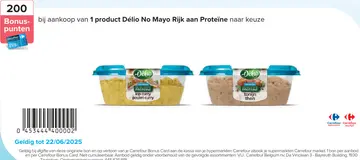 Aanbieding: Délio No Mayo Rijk aan Proteïne