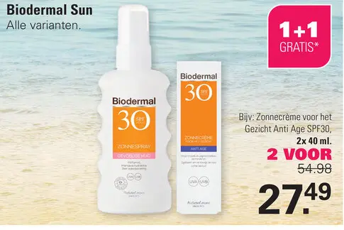 Aanbieding: Biodermal Sun