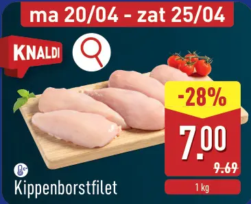 Promotie: Kippenborstfilet