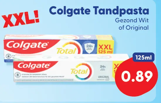 Aanbieding: Tandpasta Gezond Wit of Original