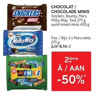 Offre: Chocolat / chocolade minis