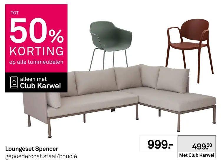 Aanbieding: Alle tuinmeubelen