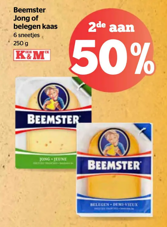Promotie: Jong of belegen kaas