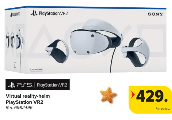 Aanbieding: Virtual reality-helm PlayStation VR2