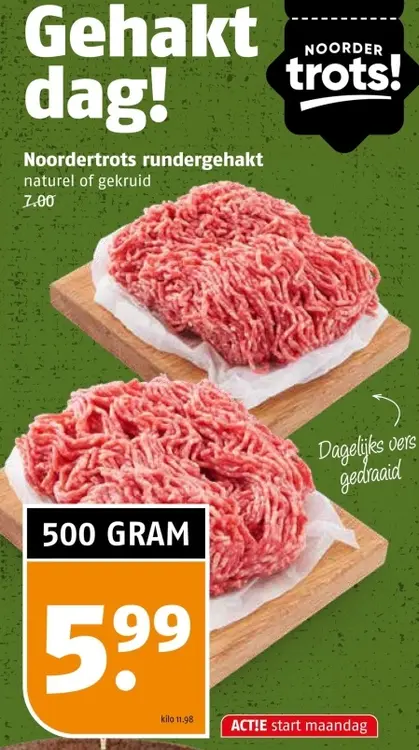 Aanbieding: Rundergehakt