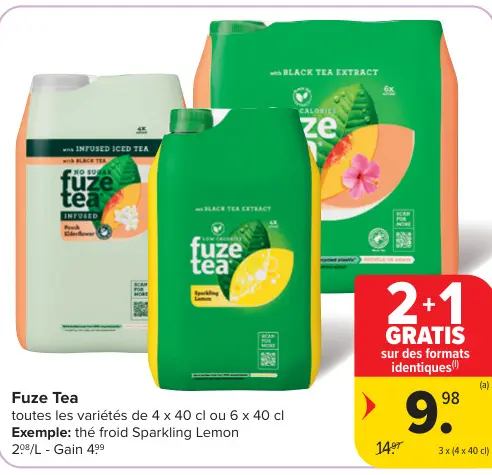 Offre: Fuze Tea