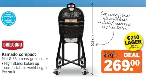 Aanbieding: Kamado compact