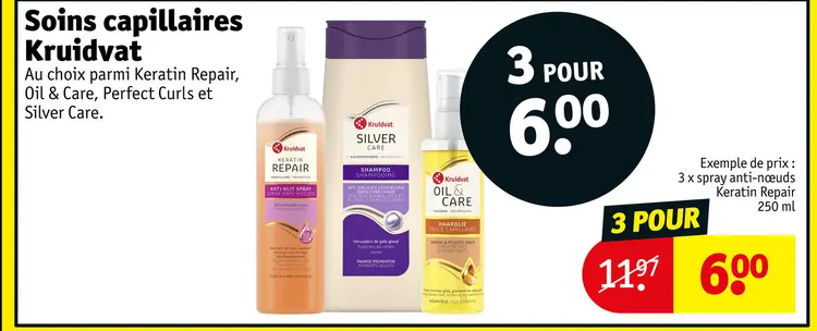 Offre: Soins capillaires