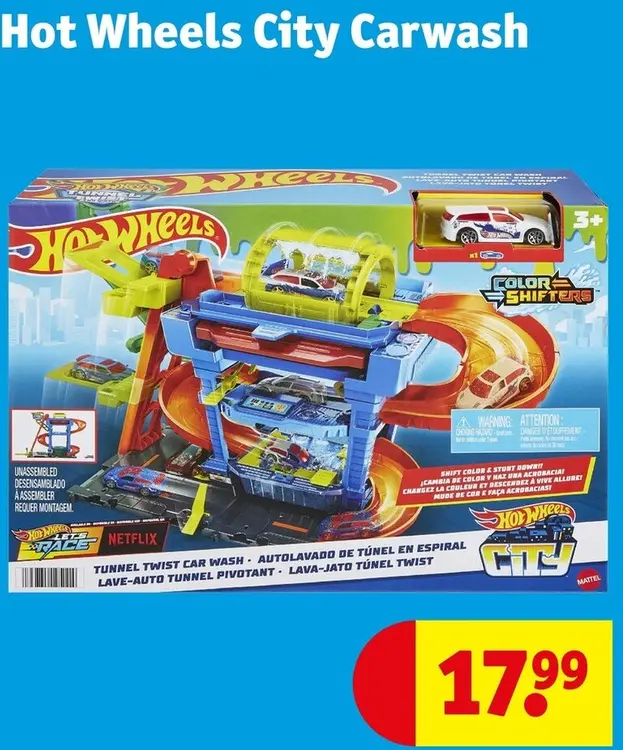 Aanbieding: Hot Wheels City Carwash