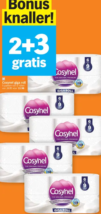 Promotie: Cosynel giga roll