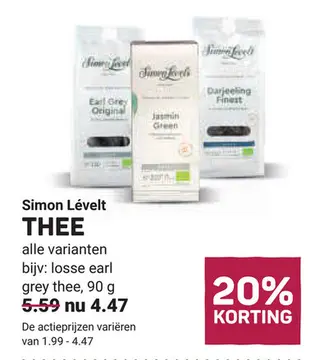 Aanbieding: THEE